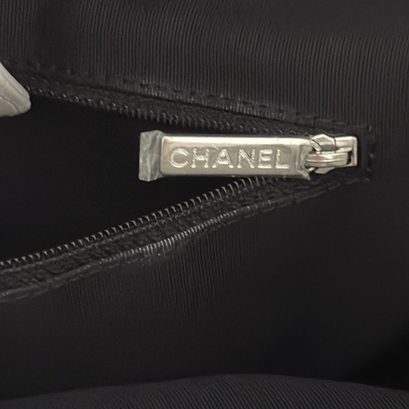 CHANEL White Leather bag authentic 100% - Picture 10 of 16